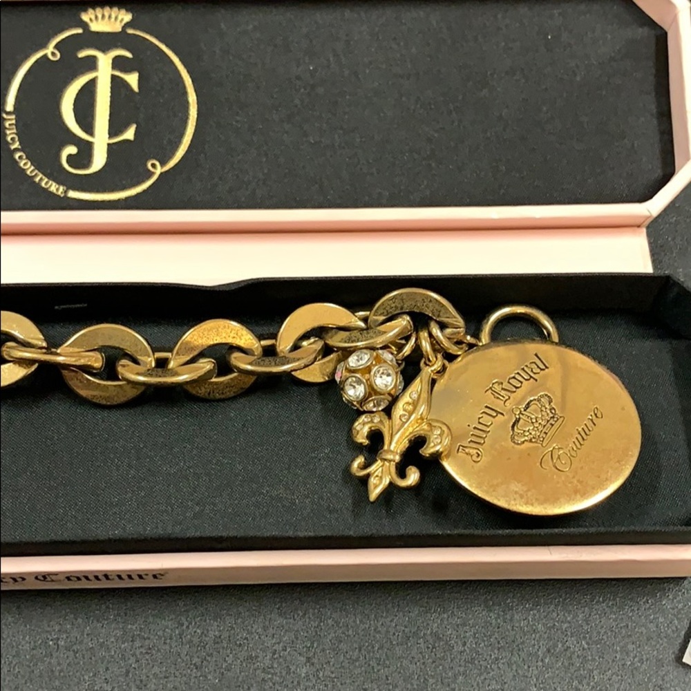Thick Gold Juicy Couture Bracelet